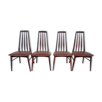 Lot de 4 chaises de Niels Koefoed pour Koefoeds Hornslet