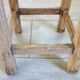 Tabouret ancien d'atelier PTT