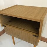 Light wood bedside