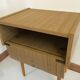 Light wood bedside