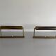Pair of brass wall lights with adjustable heads from the mid-20th century, 1960, Germany.