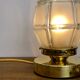 Lamp to lay vintage globe art deco in frosted glass