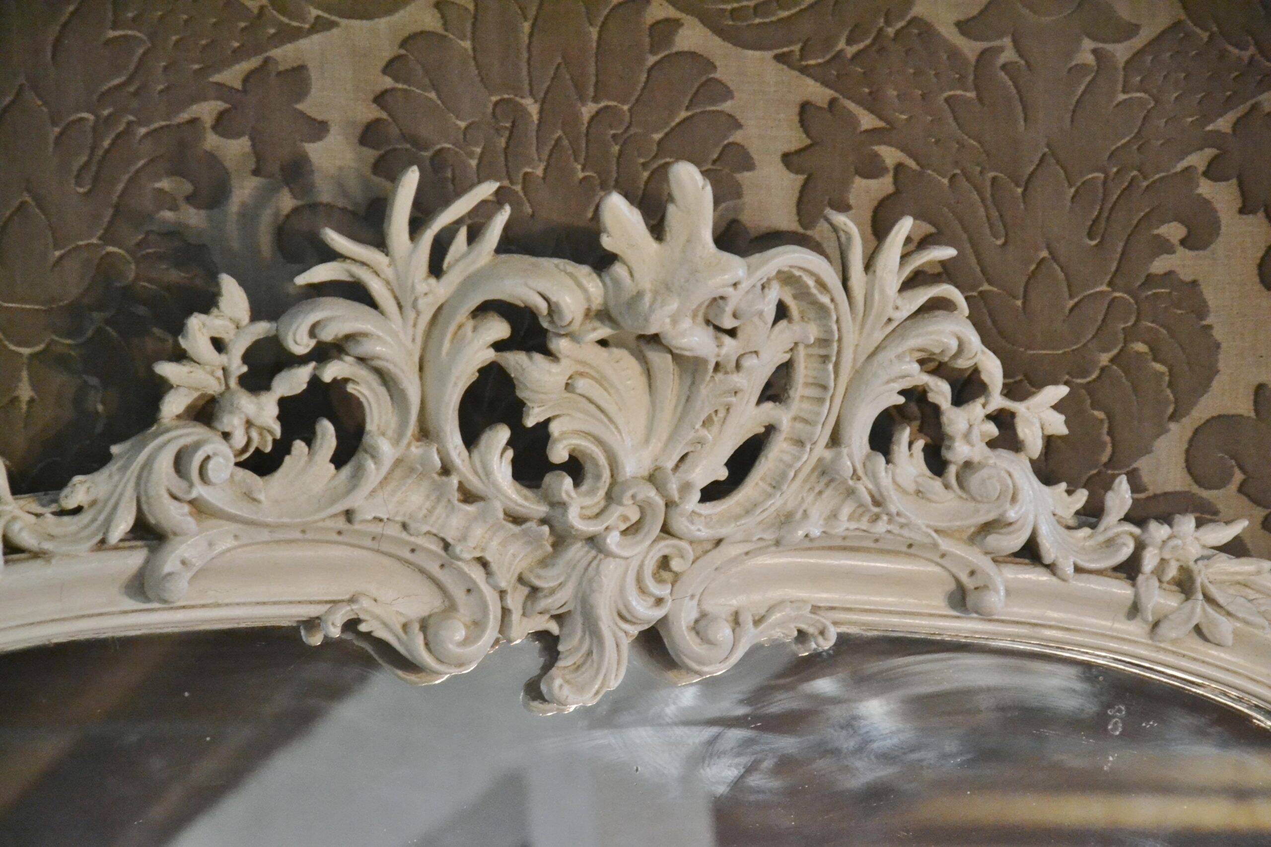 Large Louis XV rocaille style mirror, late 19th century