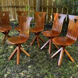 Designer wooden chairs