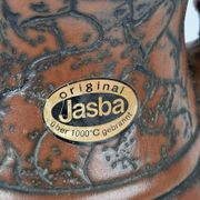 Vintage Fat Lava Ceramic Floor Lamp from Jasba, West-Germany, 1970s