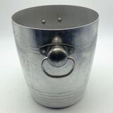 Aluminium champagne ice bucket marks Saint Eloi on the reverse