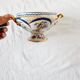 Tasse et soucoupe en porcelaine reproduction de sèvres décorées à la main par m.carpezat pour limoge