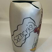 Pichet à sangria espagnole au décor de homard