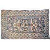 Handmade Turkish vintage wool rug 174x106