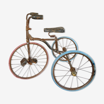 Tricycle grandes roues vintage