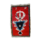 Tapis berbère rouge tazerzit 100 x 60 cm