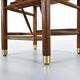 Viggo Hardie-Fischer, ensemble de 6 chaises d'église danoises en chêne pour Sorø Møbelfabrik. Années 1950