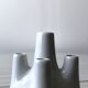 Flower pise vase in porcelain