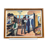 Poster scene of life - the carnival - chez le tailleur - rossignol