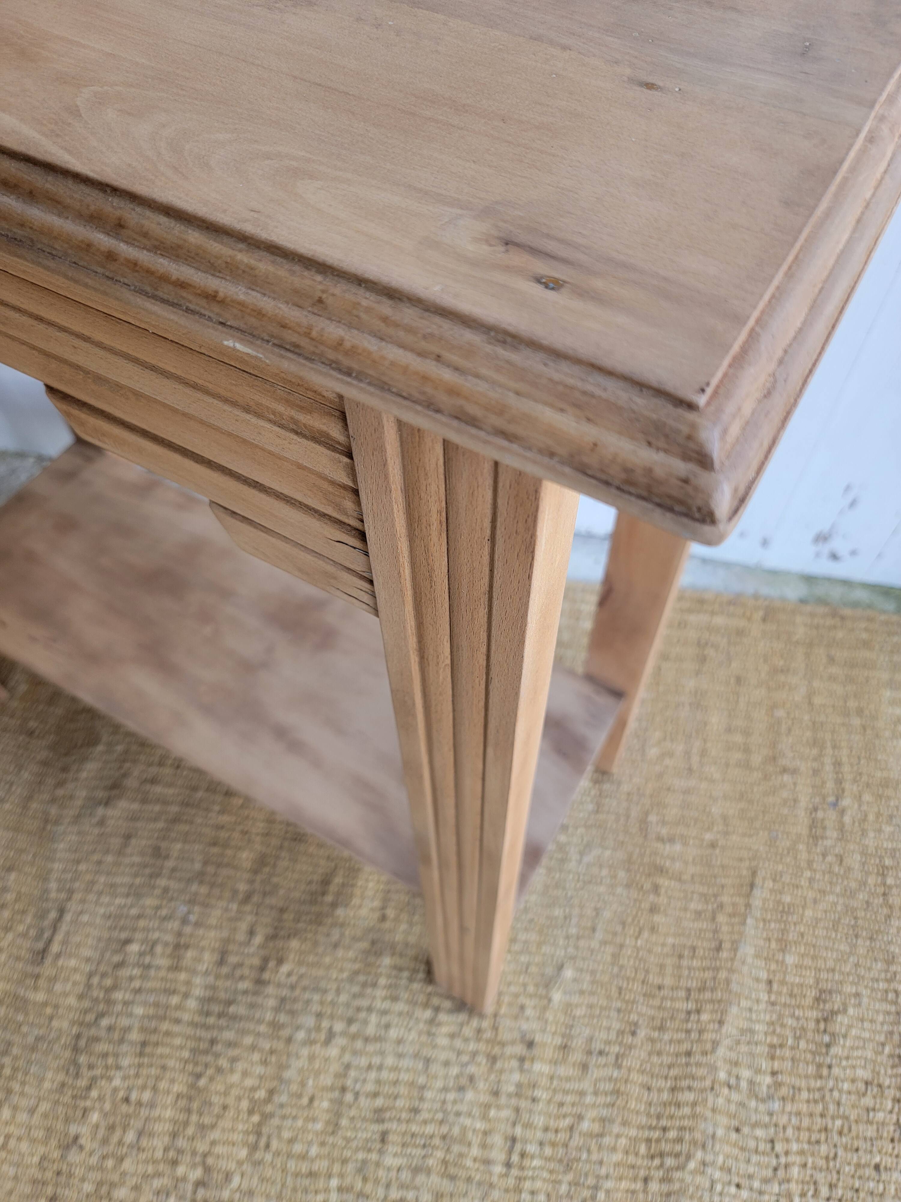 Old wooden console – Art Deco style