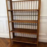Vintage Foldable Bamboo Shelf