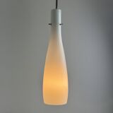 Vintage 1970 opaline suspension light