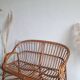 Rattan bench, 1970s
