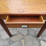 Small old administrative table 1 drawer