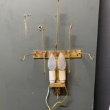 Appliques murales en verre de Murano, lot de 2, années 1970