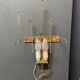 Murano Glass Disc Sconces Set of 2 1970’s