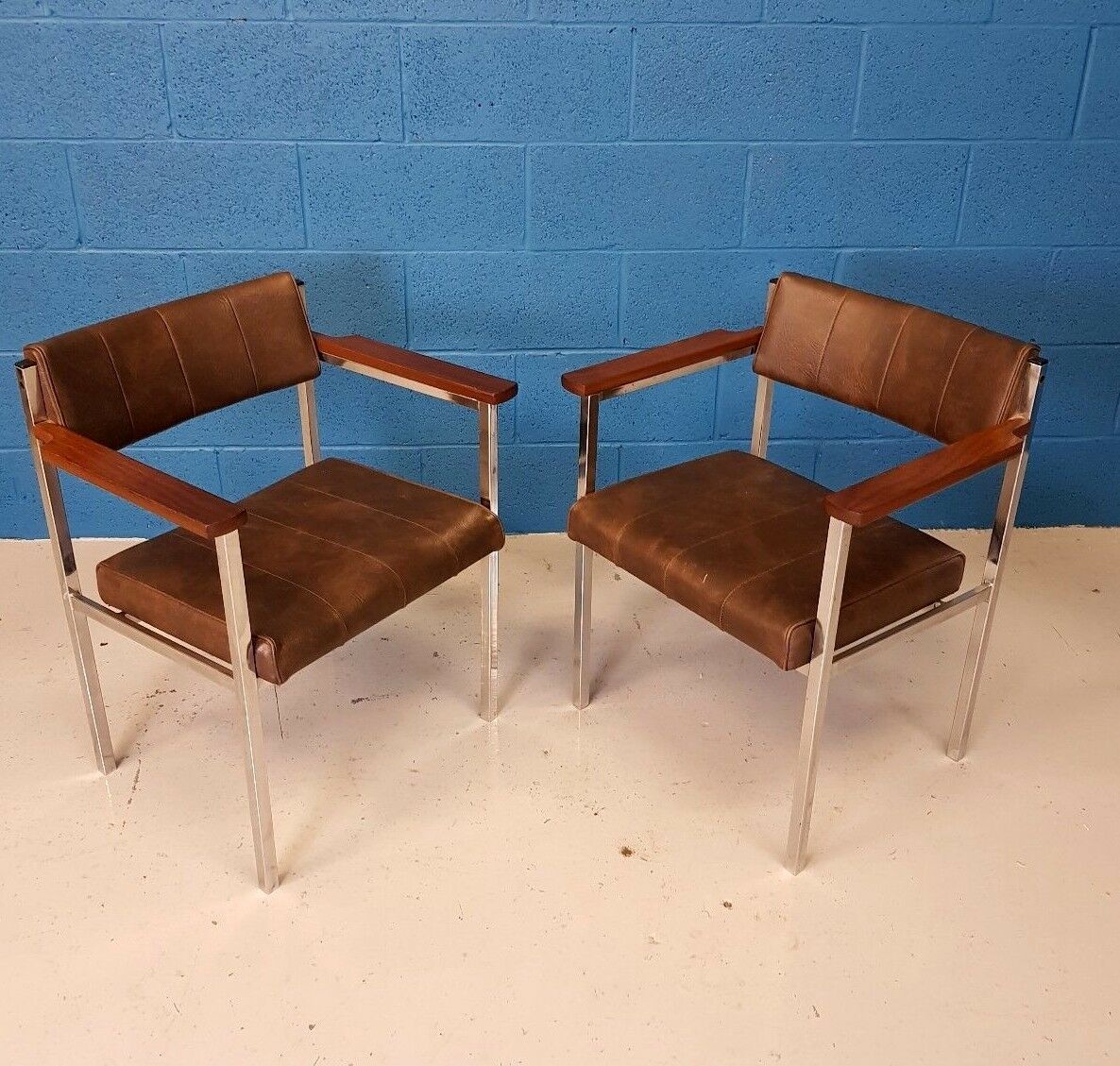 Pair of vintage armchairs, 1970s