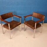 Pair of vintage armchairs, 1970s