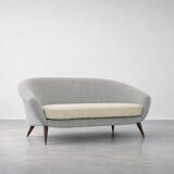 Canapé Tellus suédois vintage moderne du milieu du siècle, par Folke Jansson, années 1950
