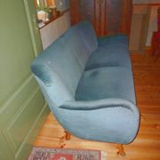 50s 60s Organic sculptural sofa couch