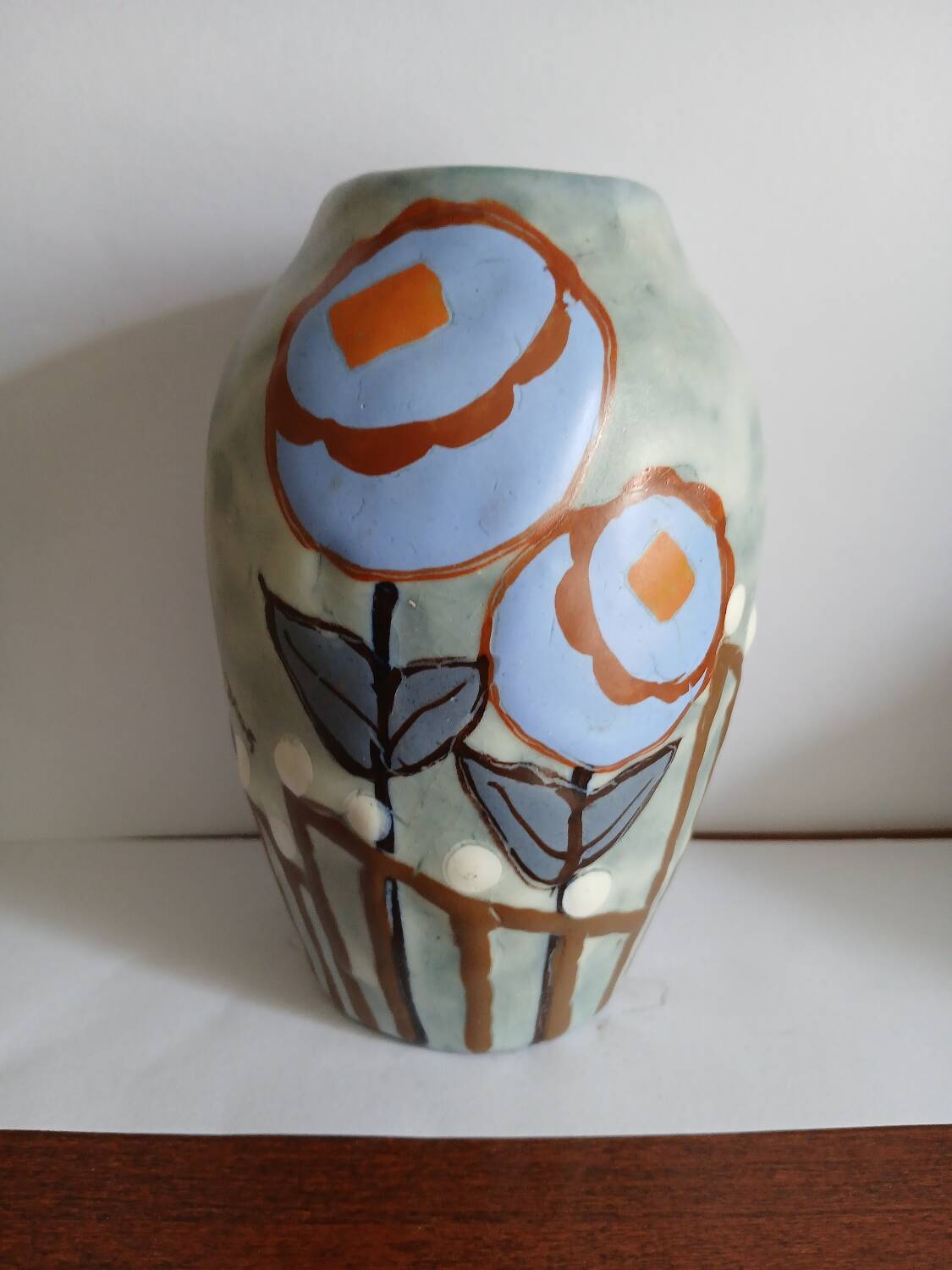 Louis Dage Art Deco Vase
