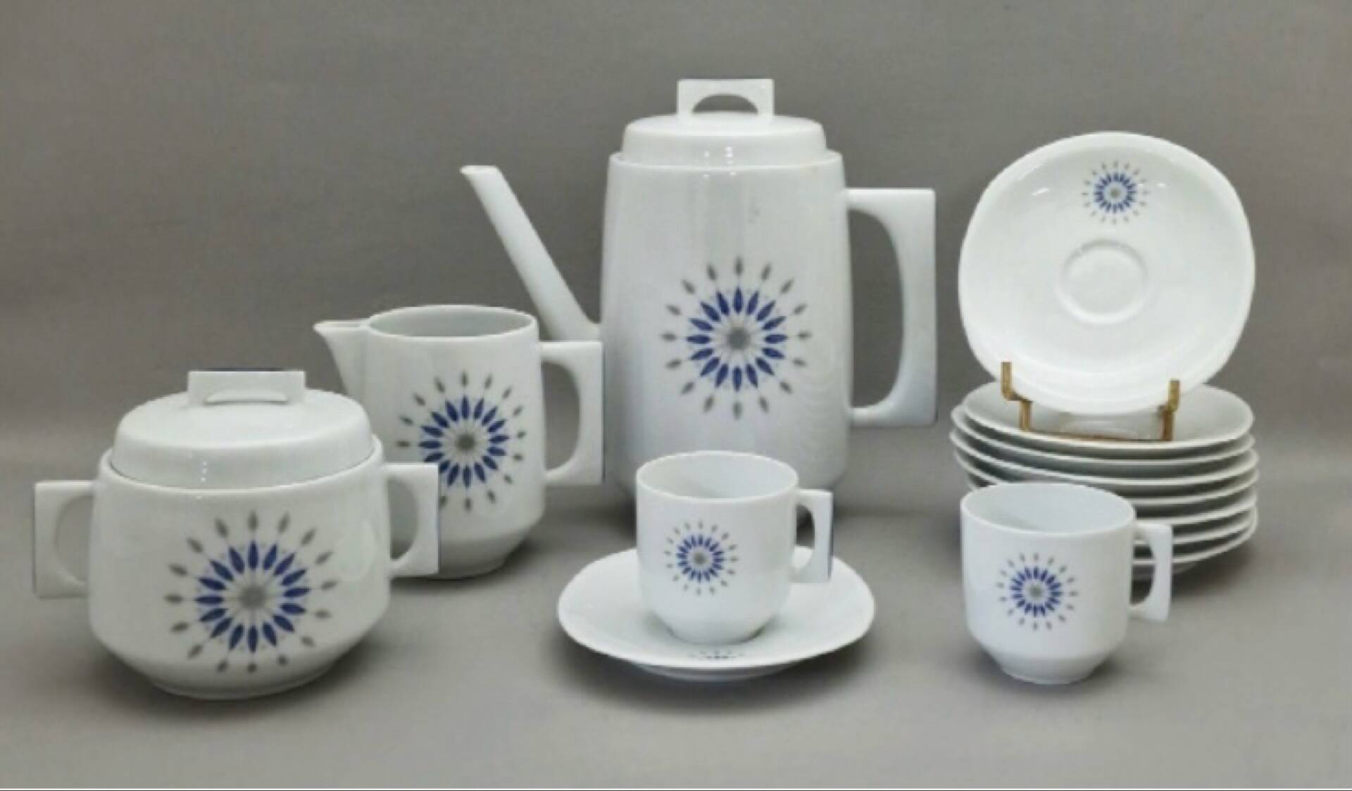 Bernardaud Orion coffee service