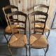 Lot de 4 chaises baumann