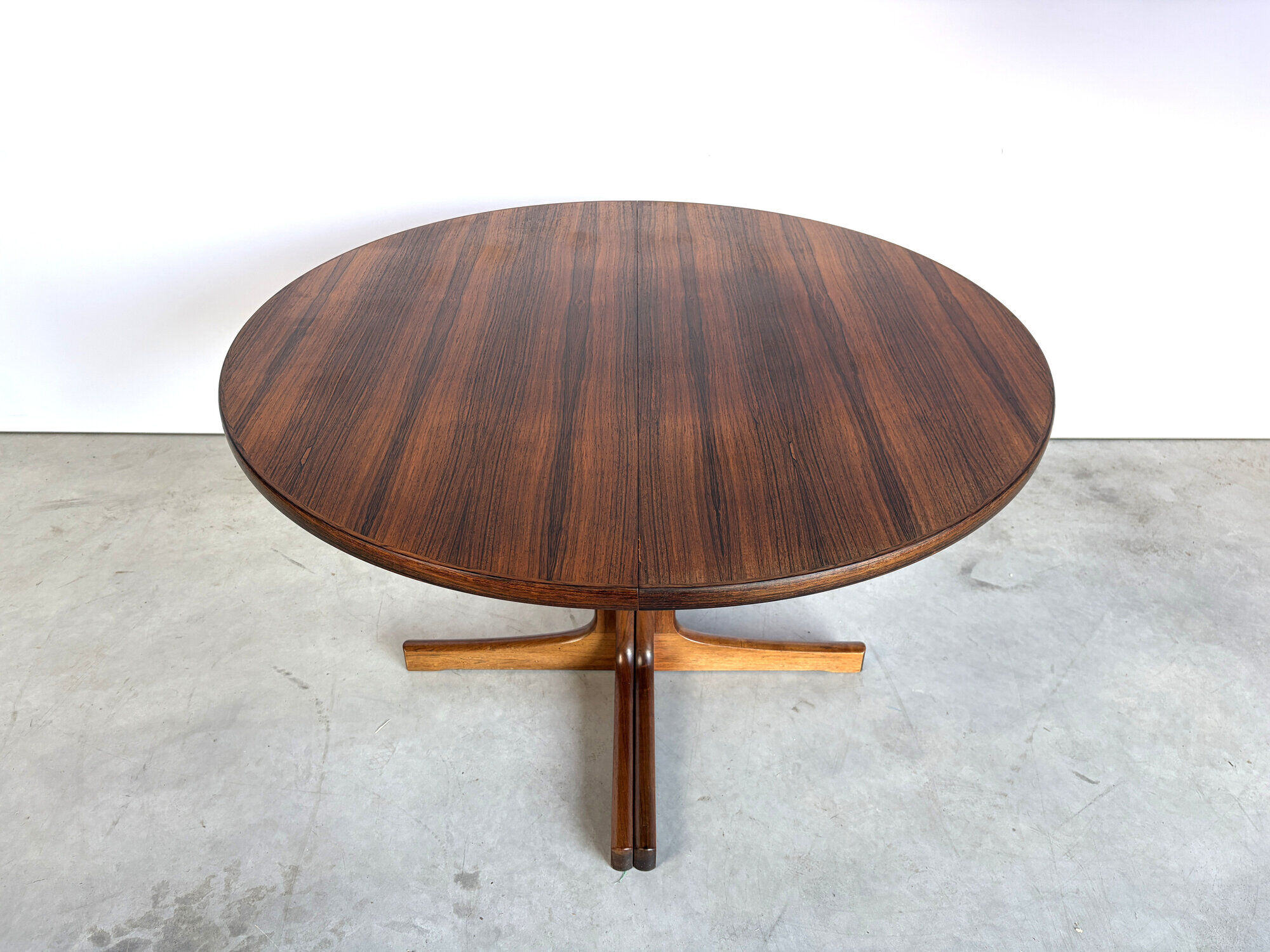 Midcentury Swedish extendable dining table in teak, 1960s