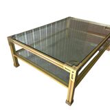 Large vintage coffee table maison valenti