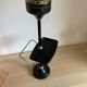 Push-stand ashtray