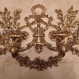 Porte-manteau en bronze antique