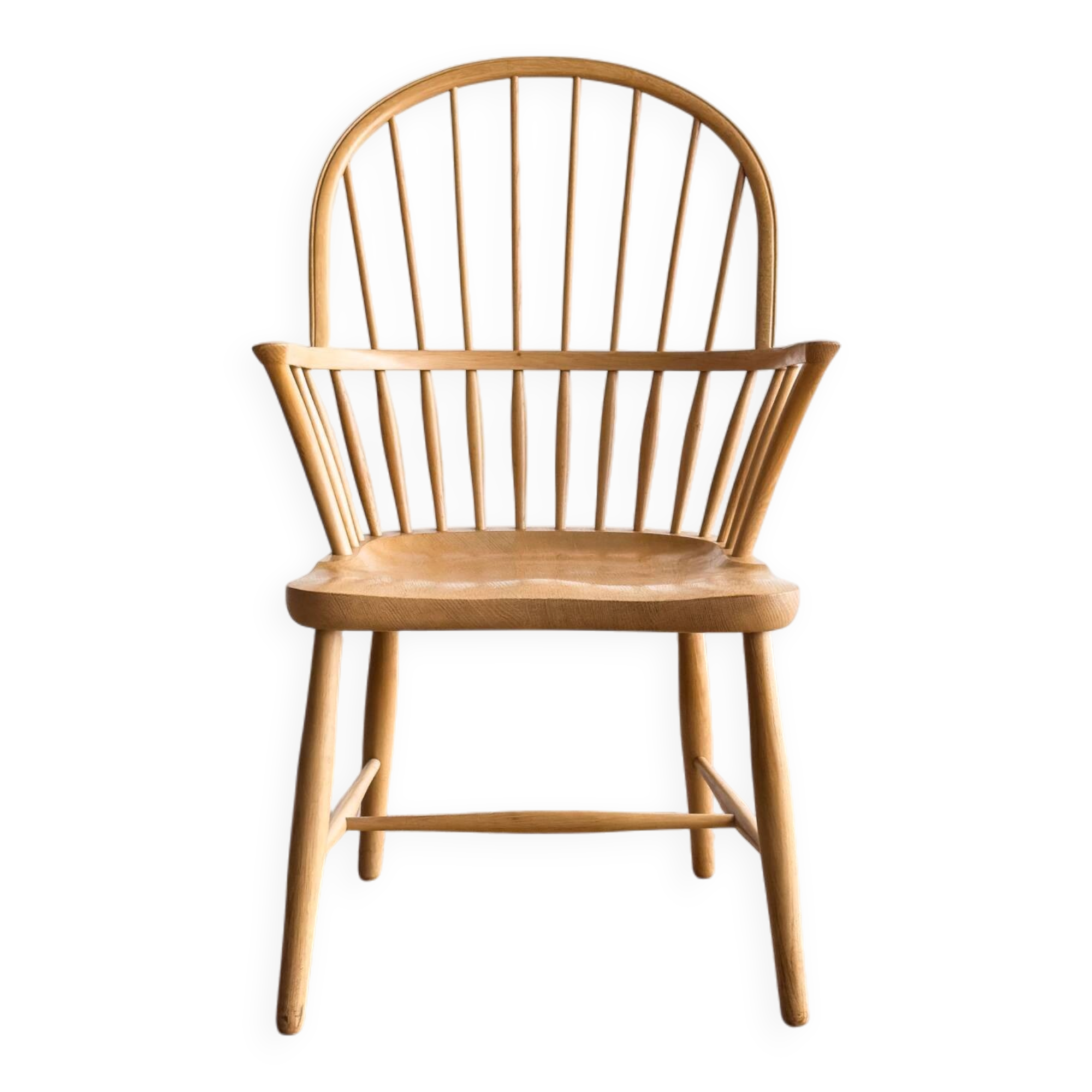 Chair by Frits Henningsen model CH18A in oak, Mid Century Design