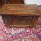 19th-century Chinese Kang coffee table in elm.