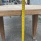 Large table 3 metres, tapered wooden legs, sanded top.