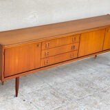 Scandinavian teak row