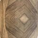 Louis XV-style tea table in renovated marquetry