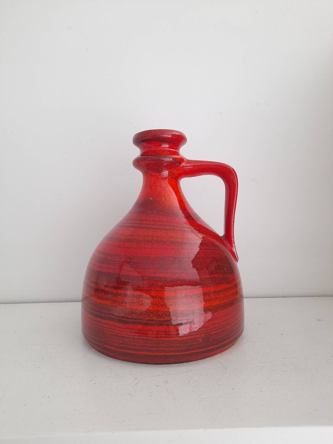 Fat lava vase Bay West Germany