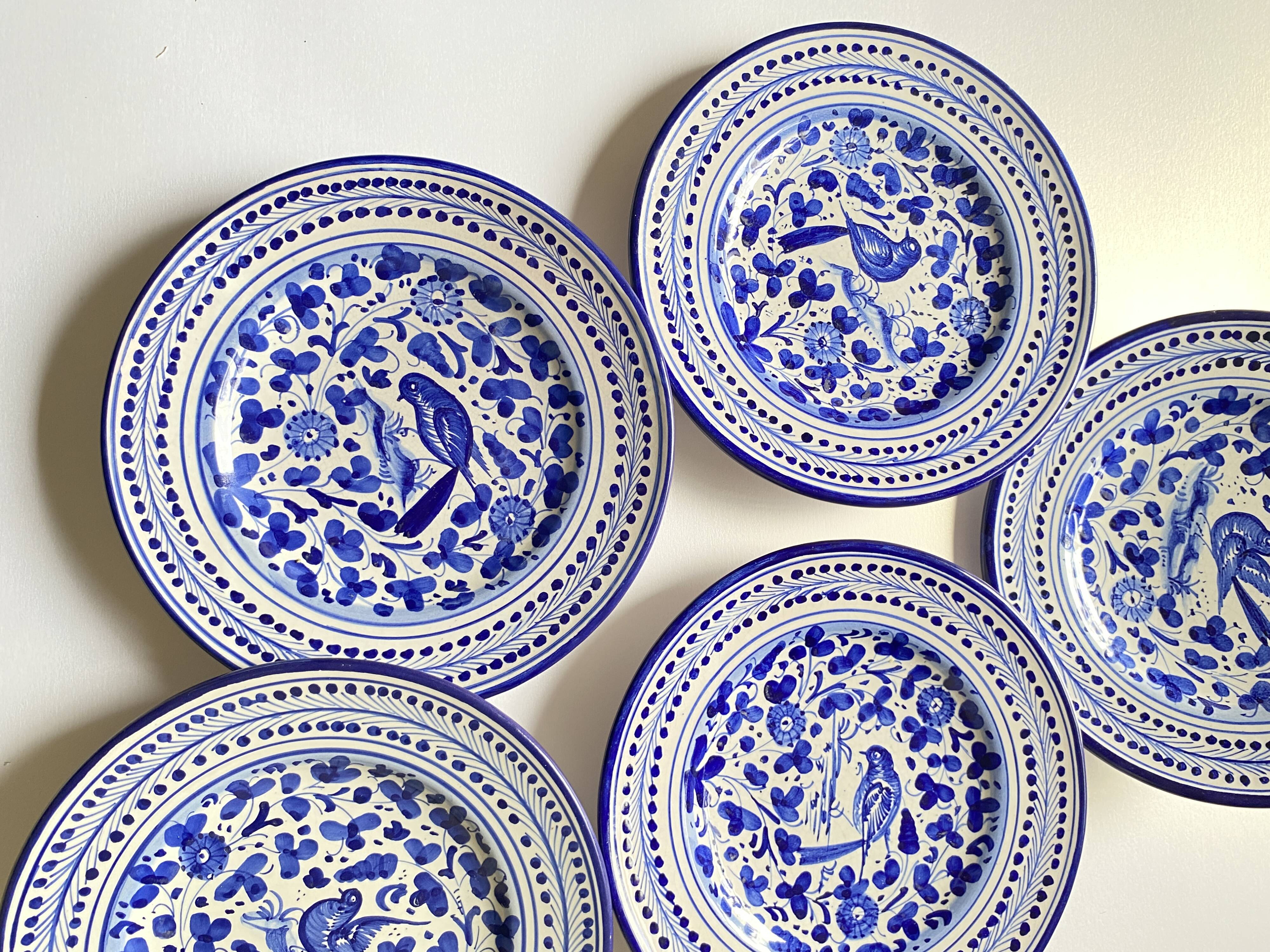 10 plates, Perugia in Italy