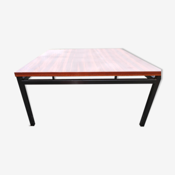 Formica square coffee table