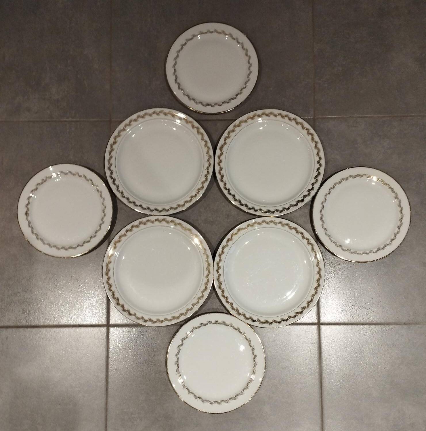 C. Grégoire porcelain dinner service, Art Deco period