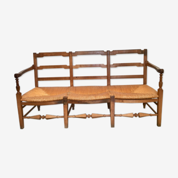 Provencal bench mulched 19th century