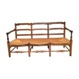 Provencal bench mulched 19th century