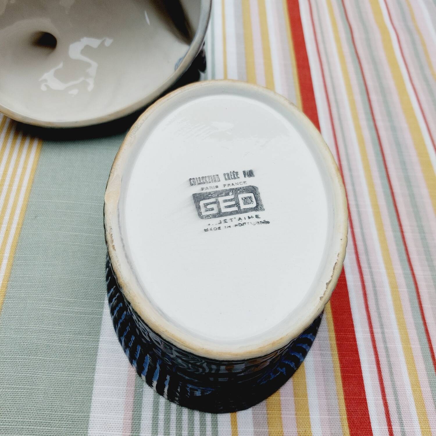 Ceramic turkey terrine