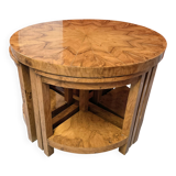 Art Deco nesting table 1930