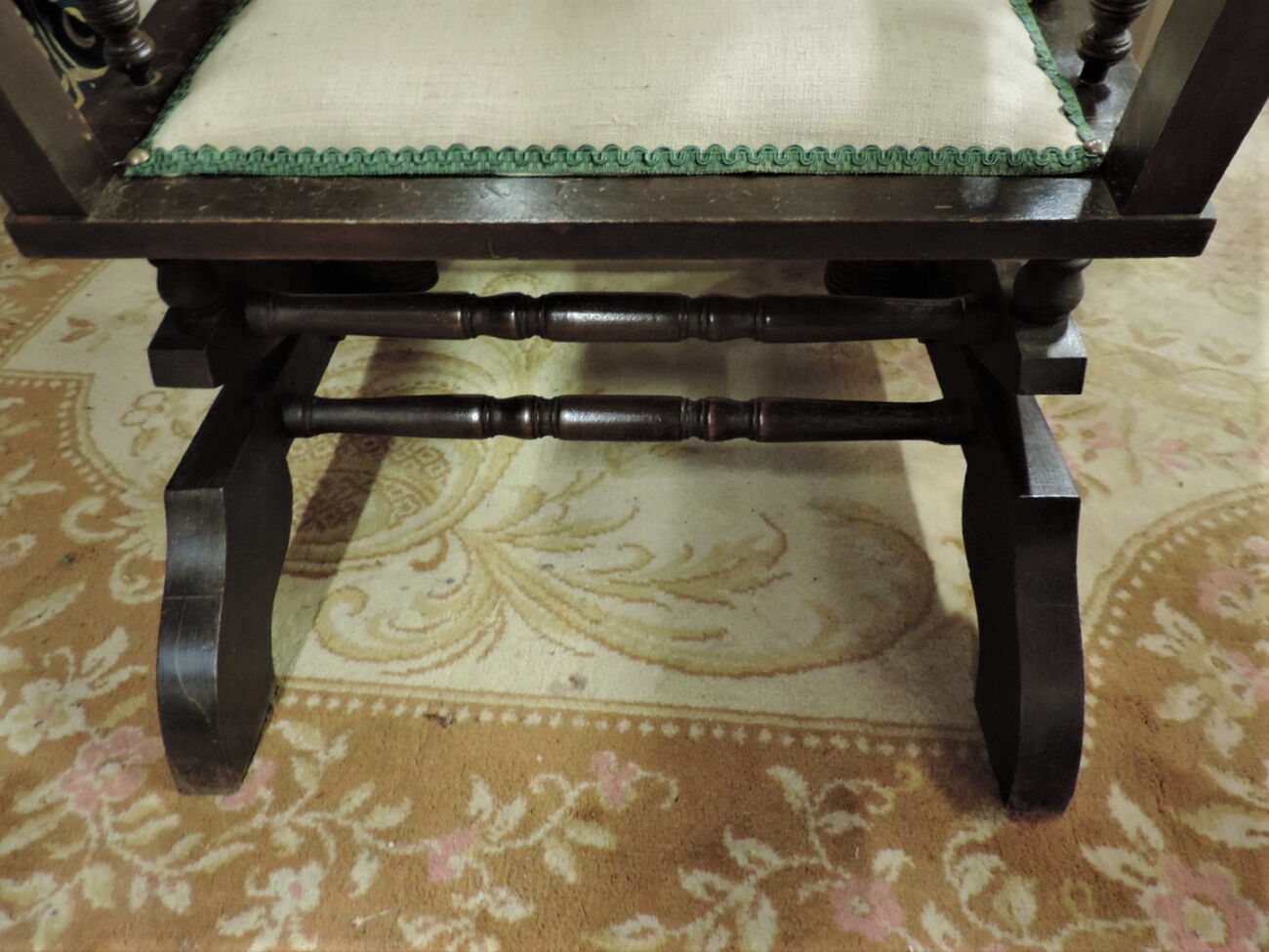 English rocking chair late nineteenth century